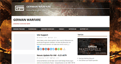 Desktop Screenshot of german-warfare.de