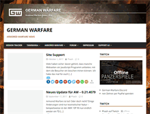 Tablet Screenshot of german-warfare.de